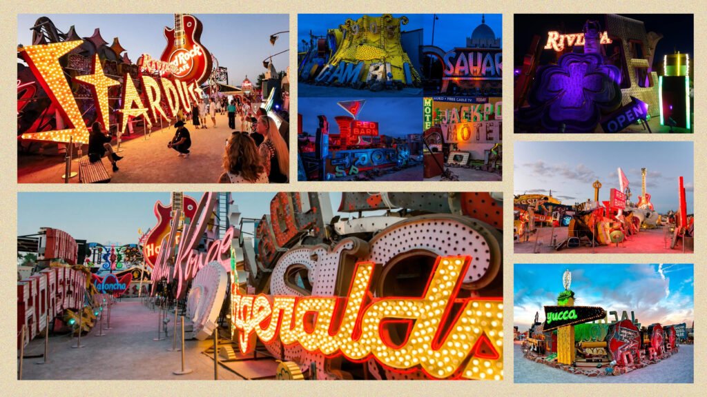 Neon Museum Collage