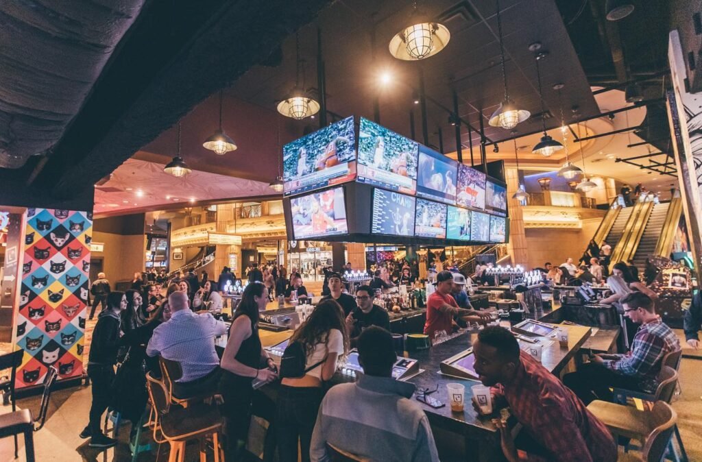 Level Up (Relaxed Drinks & Games) Near MGM Grand Garden Arena