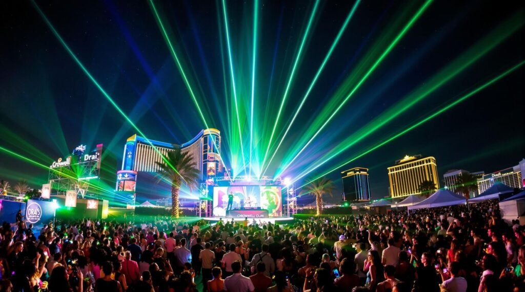 Nightlife at las vegas